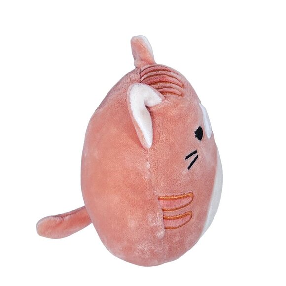 Squishmallows Gigi Tabby Cat 5" Soft Plush Orange Stuffed Animal Toy - Picture 4 of 8